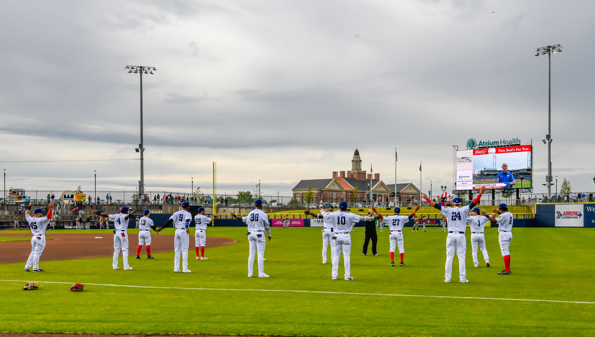 The Kannapolis Ballers lost their home opener 8-4 to the Wood Ducks.